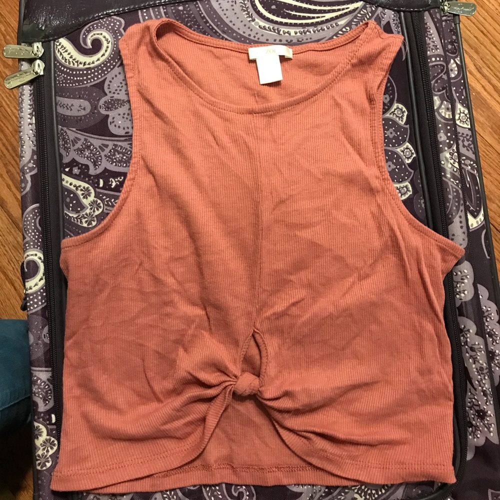 Rust colored top