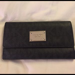 Michael Kors Black Monogram Wallet