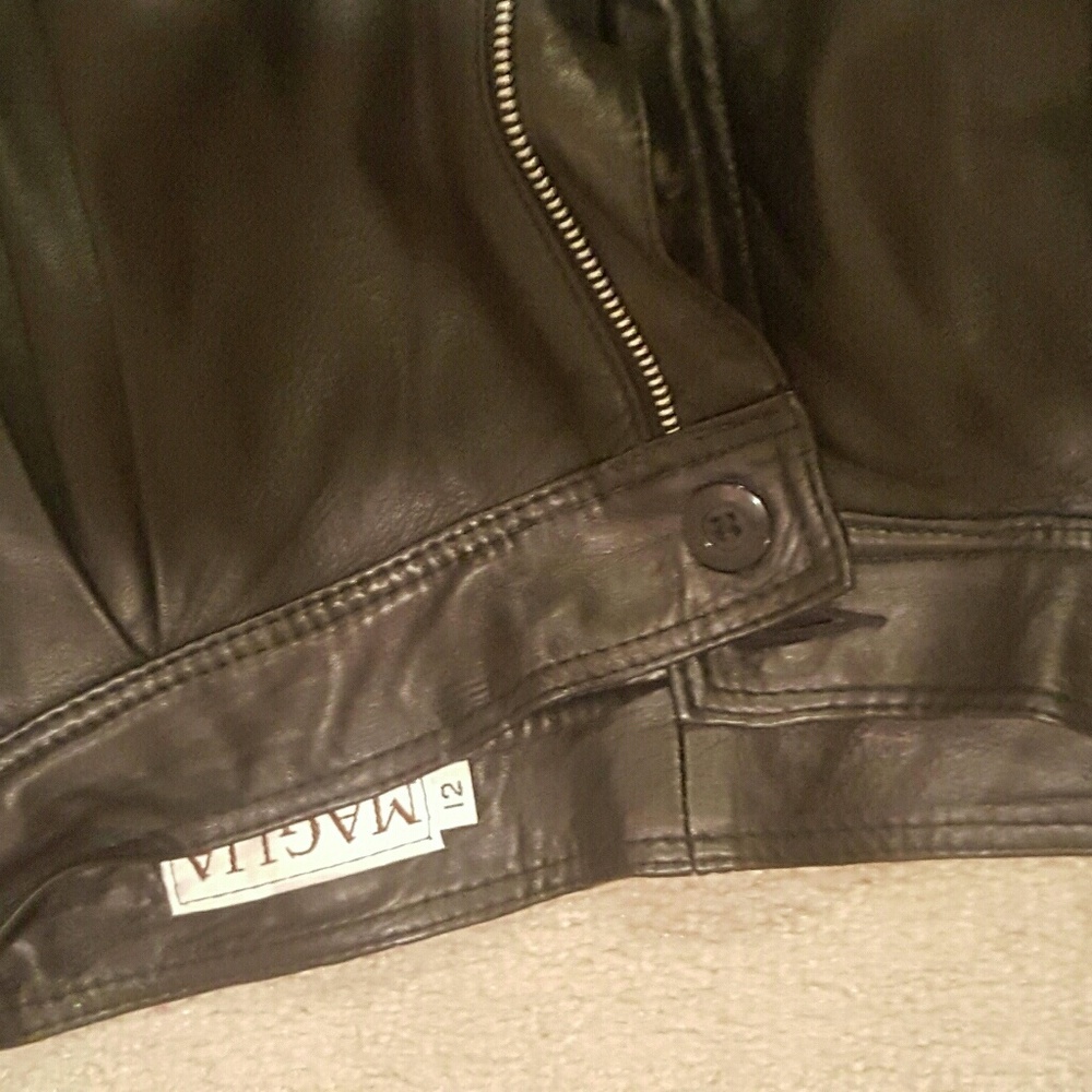 MAGLIA VINTAGE LEATHER PANTS size 12