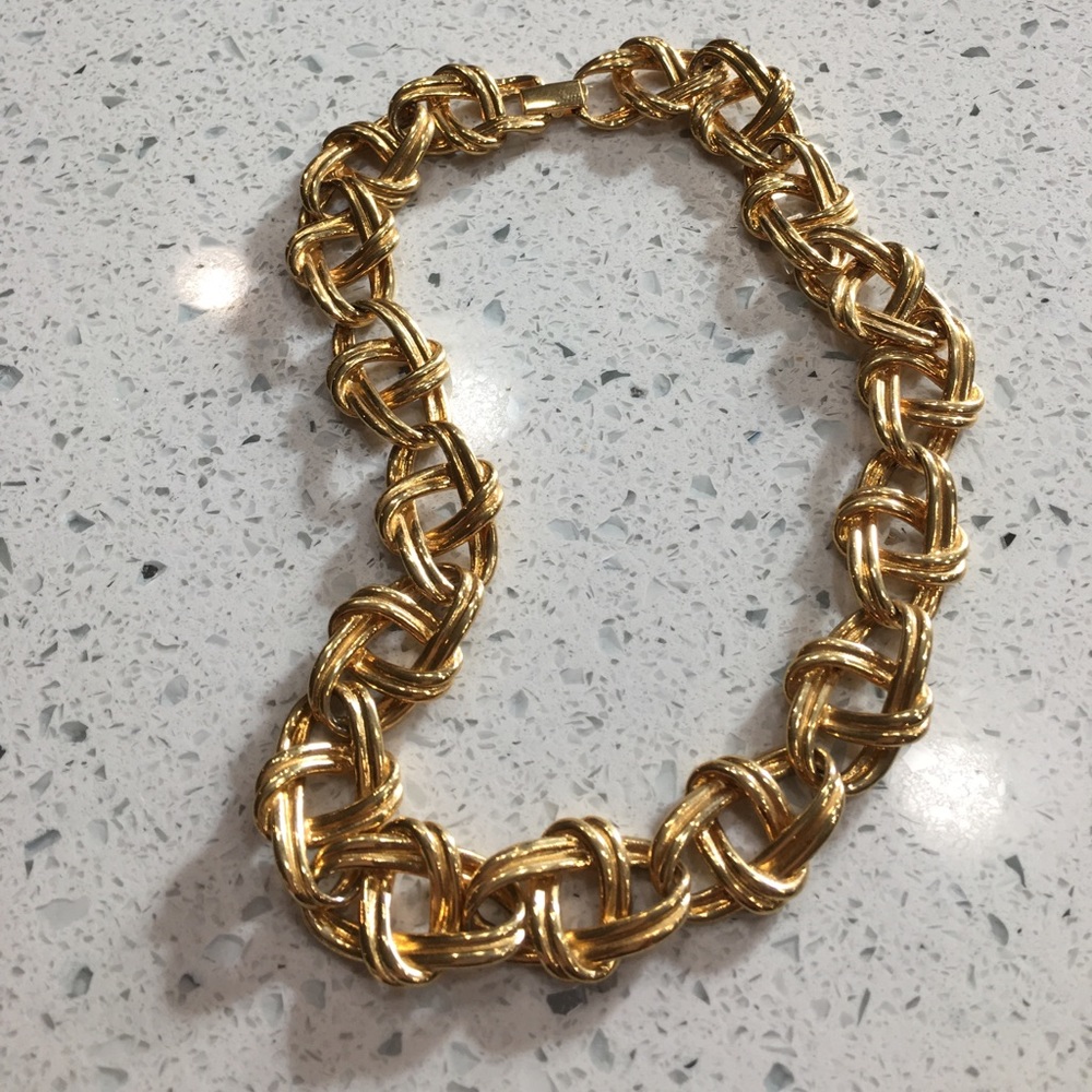 Gold necklace