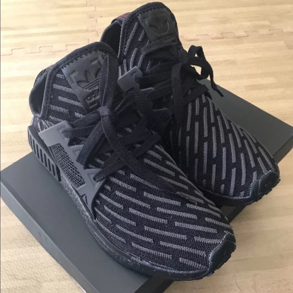 Adidas NMD xr1 pk triple black men size 8