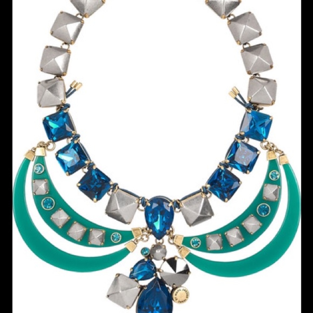 Marc by Marc Jacobs Claude Resin and glass collar