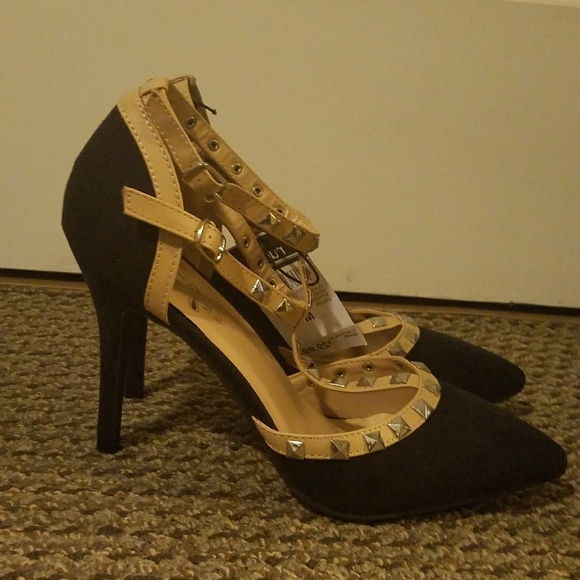 Stiletto Heels with Studs - Picture 1 of 3