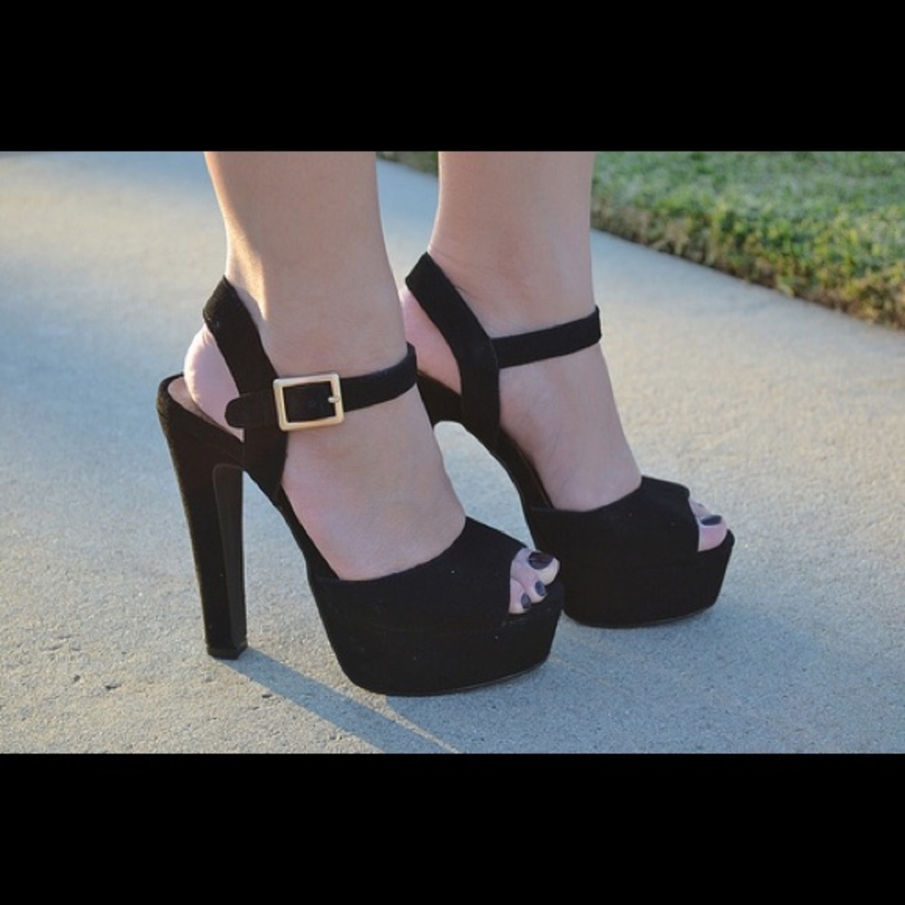 Steve Madden heels sandals platform dynemite - Picture 2 of 8