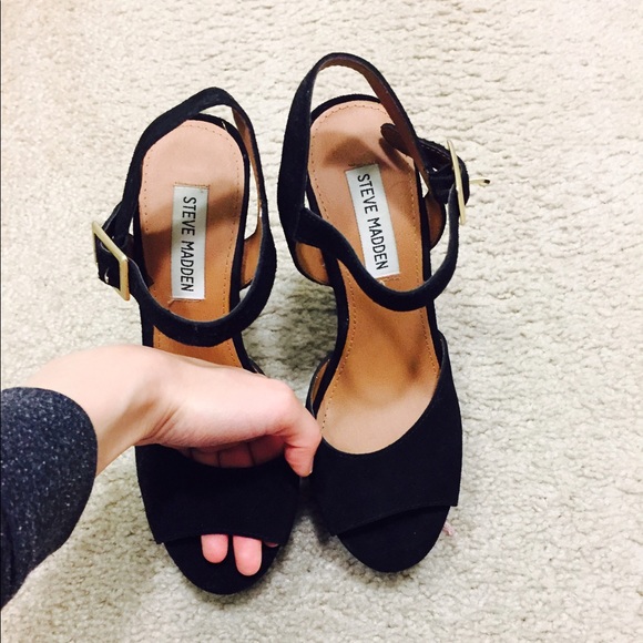 Steve Madden heels sandals platform dynemite - Picture 5 of 8