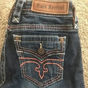 Rock Revival Alivia skinny jeans size 28