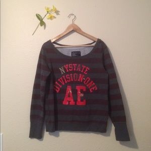 American Eagle Summer Crewneck Sweatshirt Medium