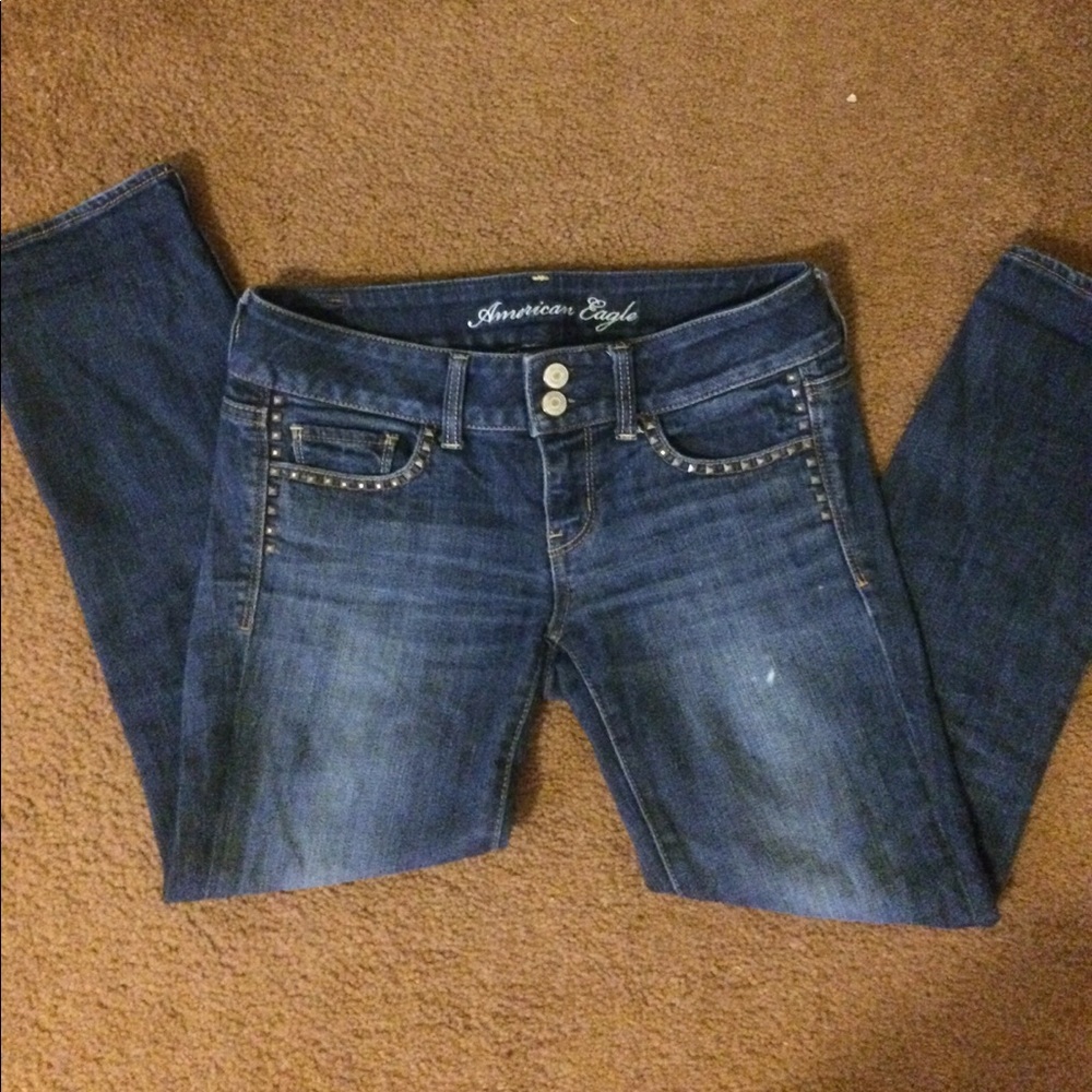 American Eagle size 4 Artist stretch capri pants.
