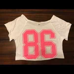 Victoria's Secret pink crop top size small