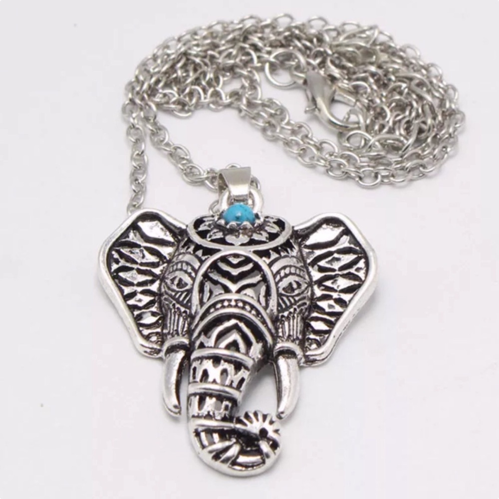 ❤BOGO Elephant charm necklace