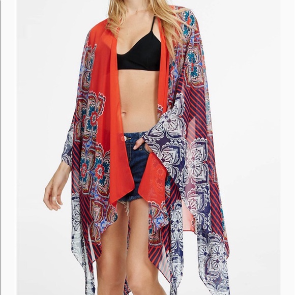 Sale! Paradise Poncho Swimsuit Cover Up - Picture 3 of 4