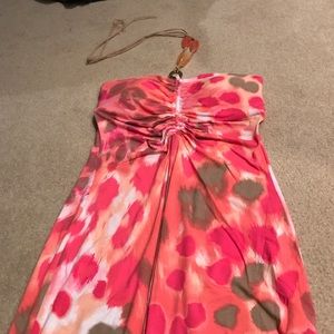 Tommy bahama halter maxi dress