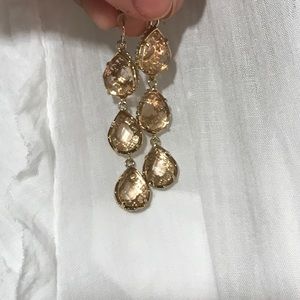 Kendra Scott Peach Earrings