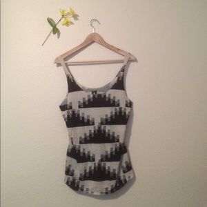 BGD Spring boho Aztec sand tank top Medium