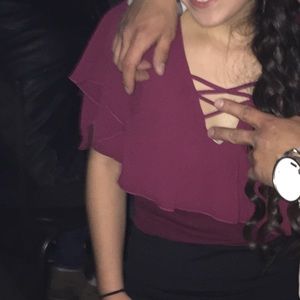 Crop top blouse