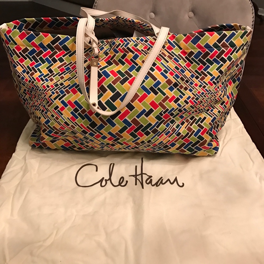 Cole Haan canvas bag