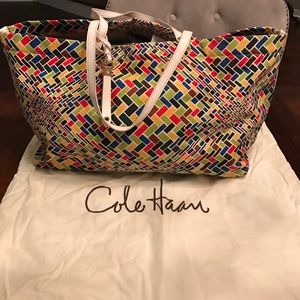 Cole Haan canvas bag