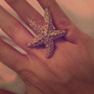Lilly Pulitzer starfish ring