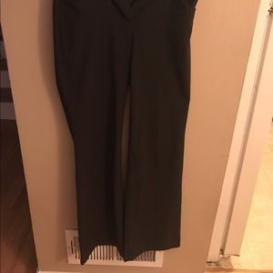 Dark brown express work pants