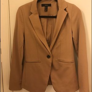 Tan Blazer - Forever 21