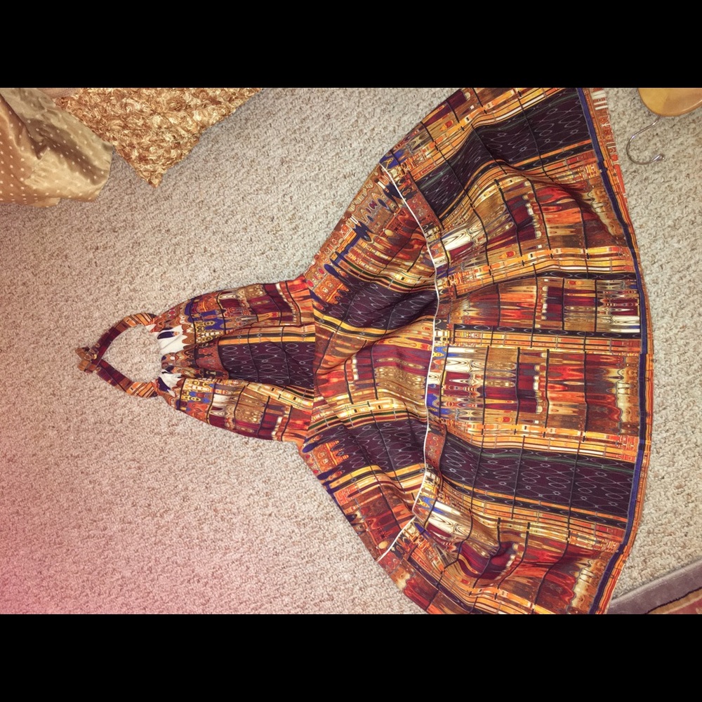 Dress cathedral material very thick material