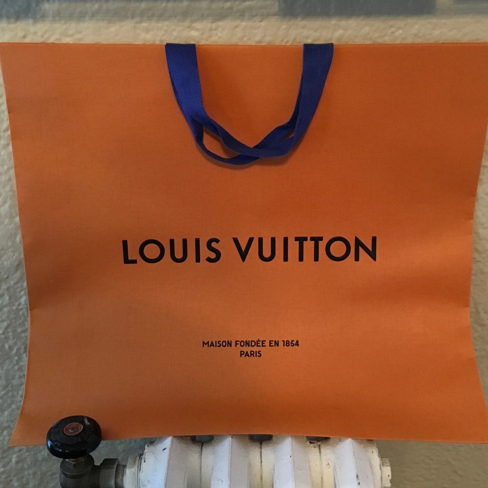 Louis Vuitton shopping bags