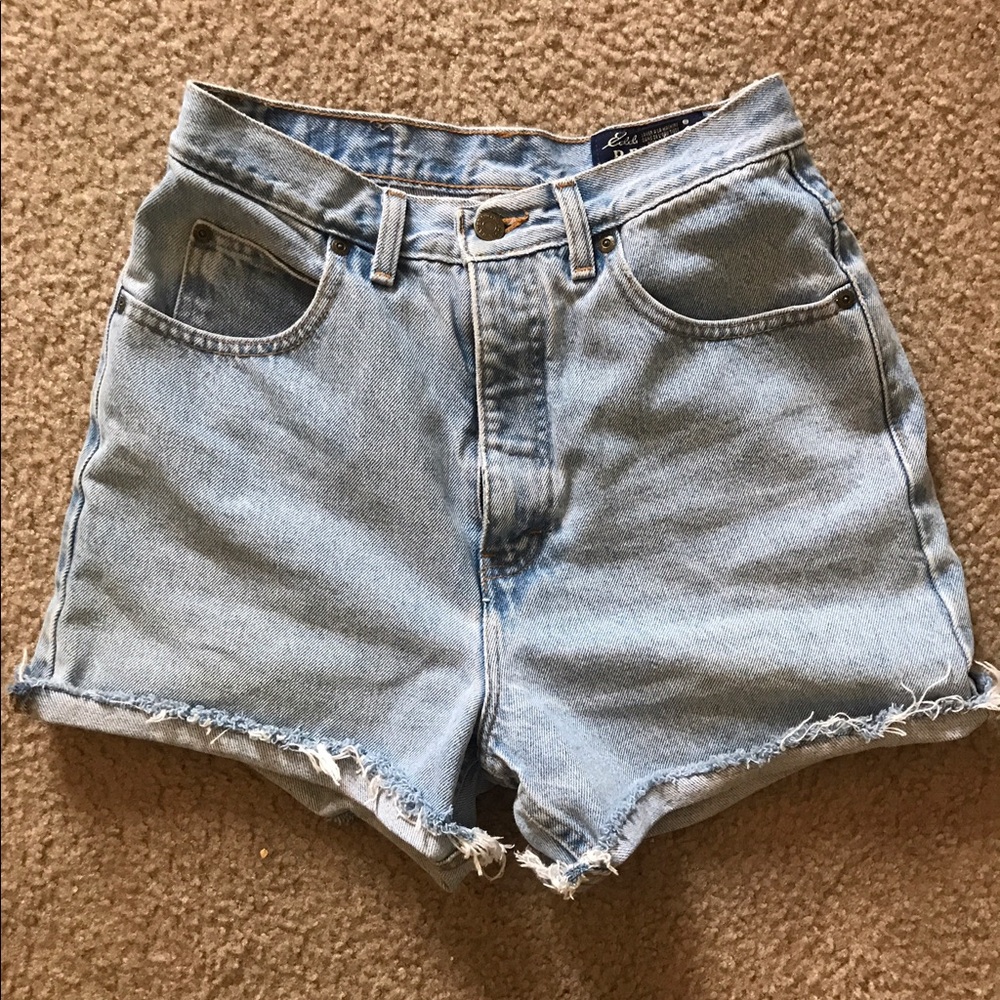 High Waisted Jean Shorts**reserved for Paige