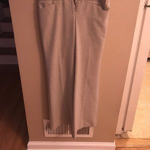 Tan express work pants.