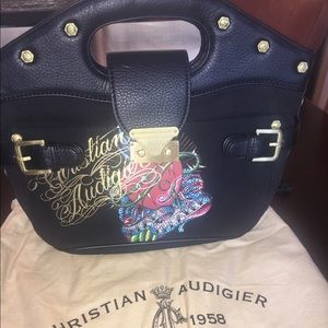 Christian Audigier Bling Clutch