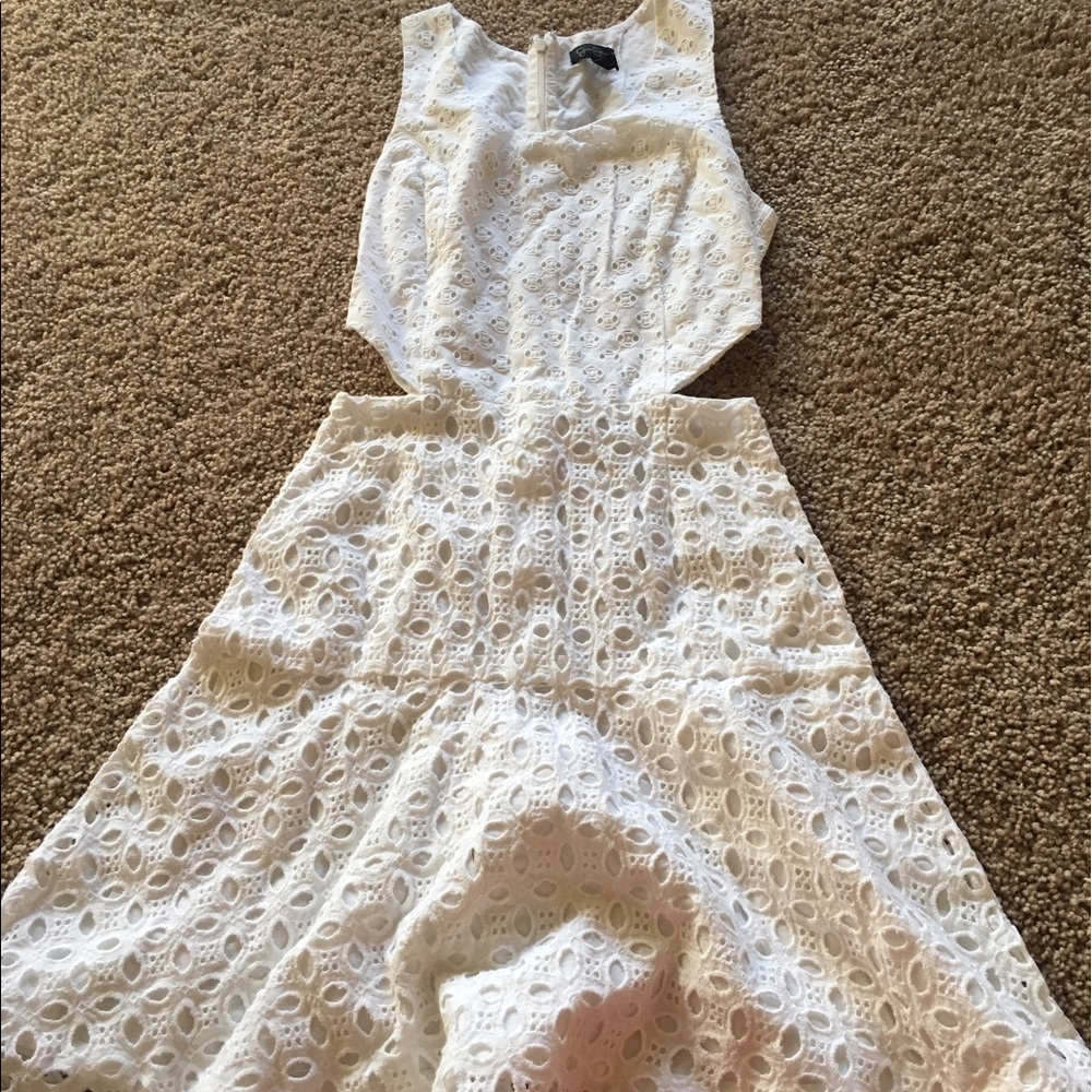 Jessica Simpson cut out lace dress never worn