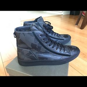 Men's All Saints Camouflage High Top Sneakers