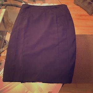 Dark blue work skirt!