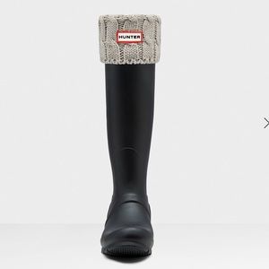 Hunter Women's Original Tall Rain Boots Bundle