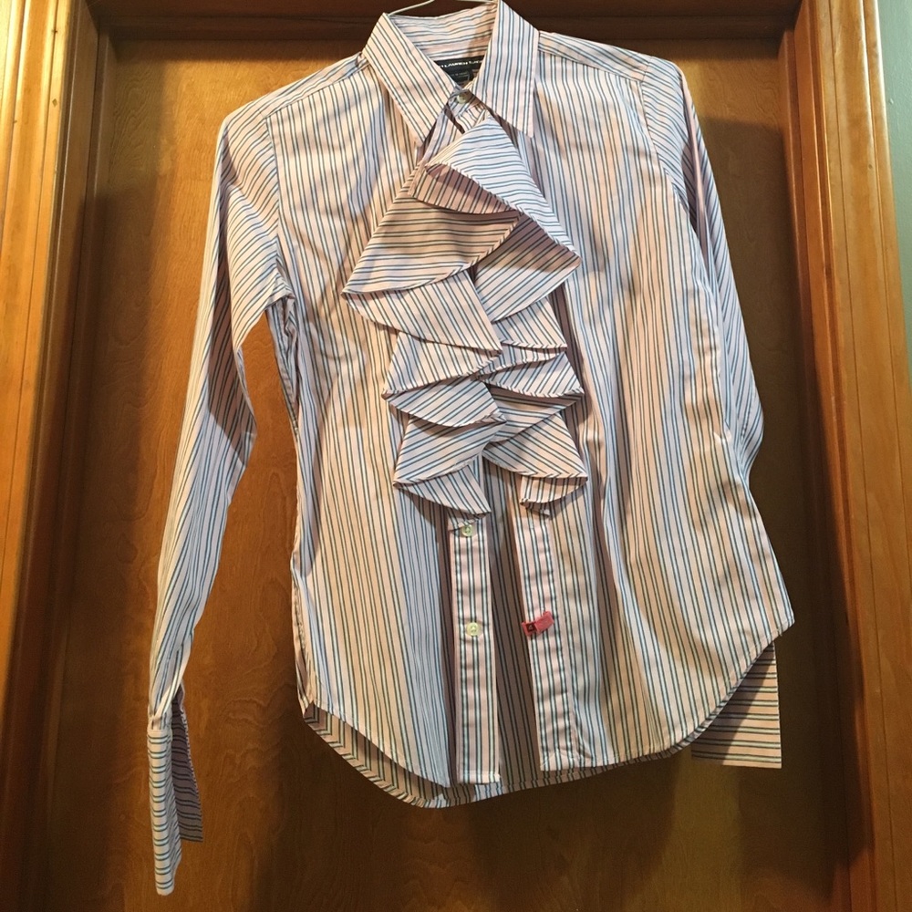 Polo Ralph Lauren Ruffle Blouse