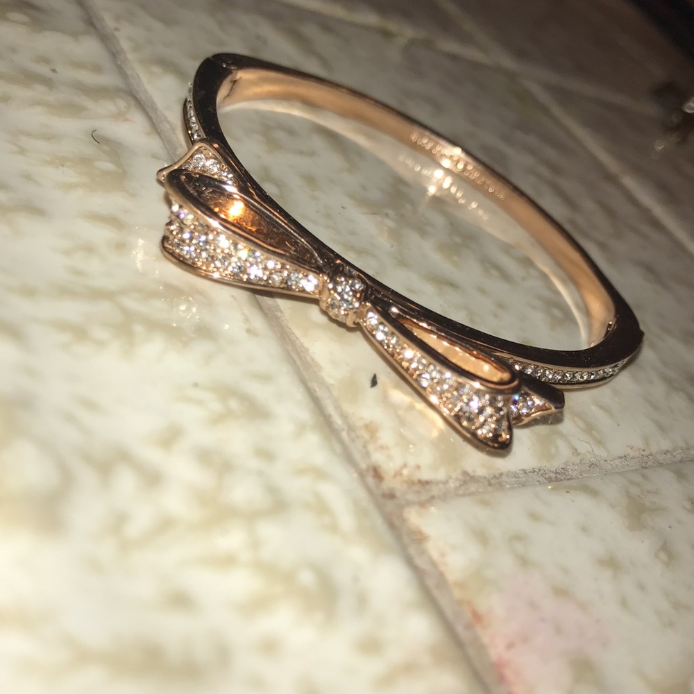 Kate Spade Rose Gold "Love Knots" Bangle