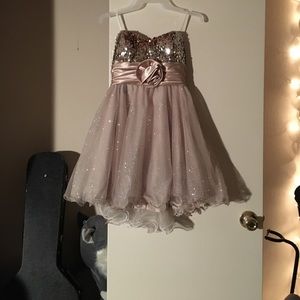 Gold Sparkle prom/homecoming dress