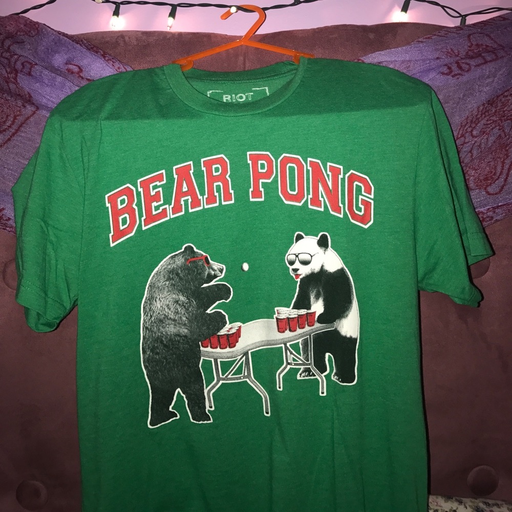 Riot Society Bear Pong T-shirt