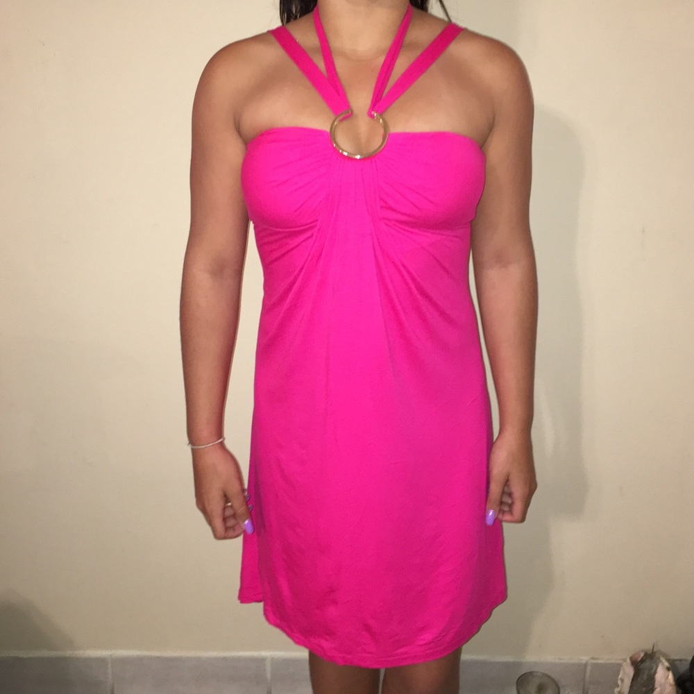 Pink formal dress