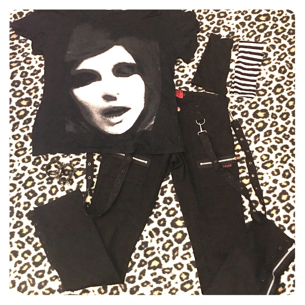 Black Tripp NYC Bondage Pants 7