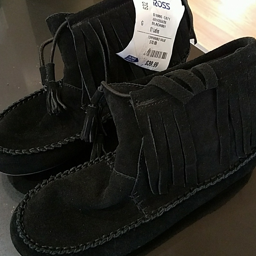 Lucky suede moccasins