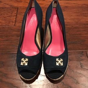 Lily Pulitzer espadrilles wedges