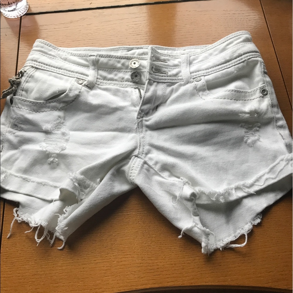 White shorts