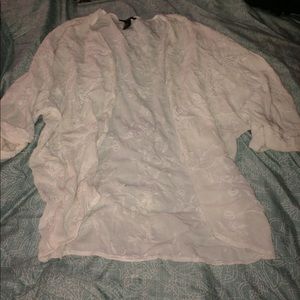White Forever 21 Kimono