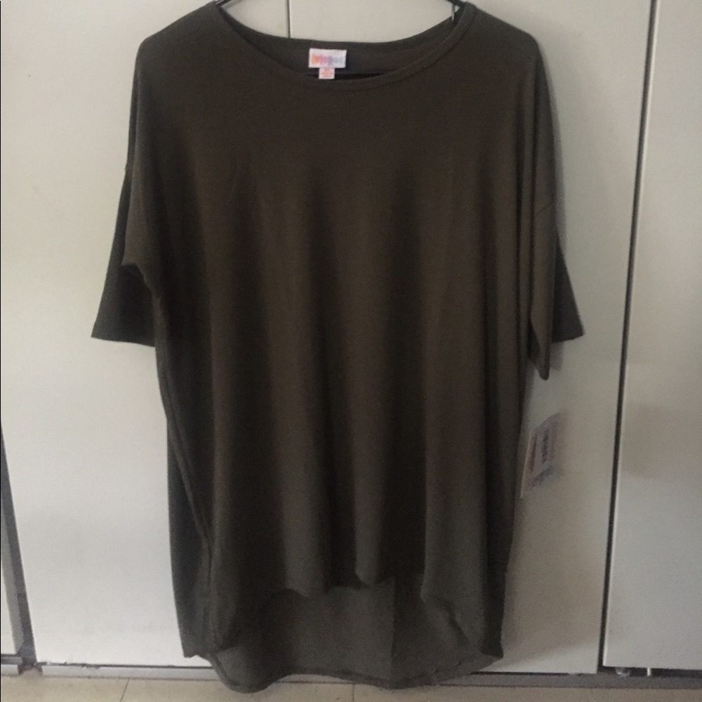 Solid olive green xs irma
