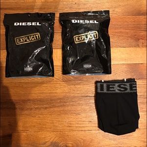 Sold Brand New! Men's Diesel Briefs in black XL