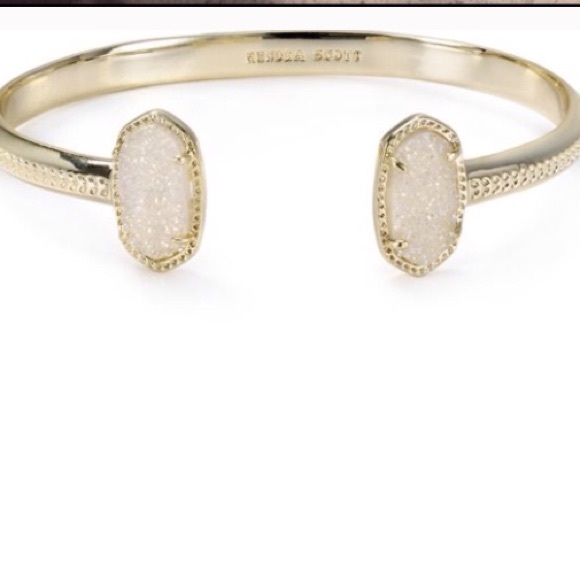 NWT -Kendra Scott Arden (Iridescent Drusy) - Picture 1 of 3