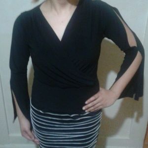 Papaya Long Sleeve Blouse