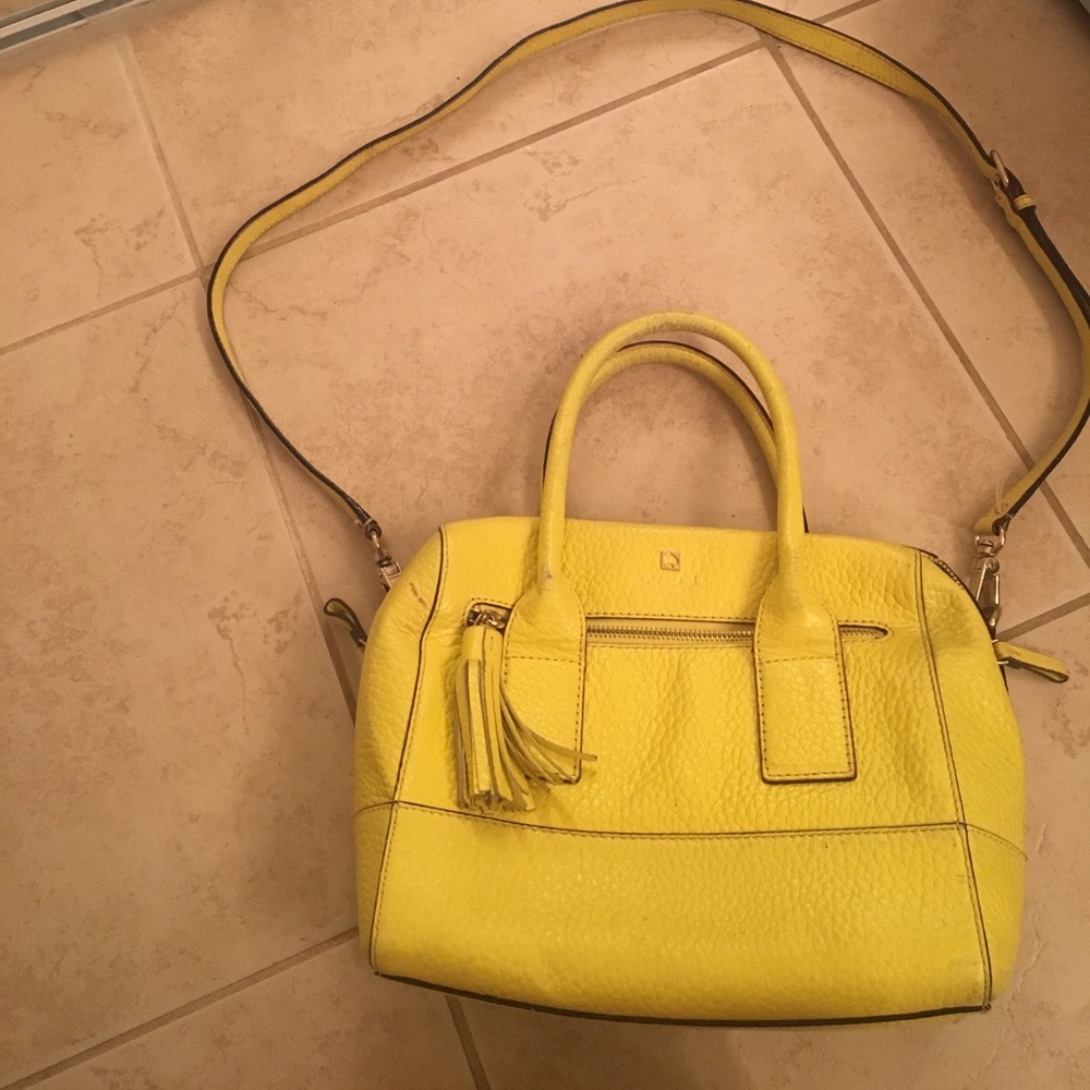 Kate Spade yellow crossbody