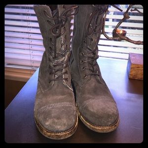 All Saints Combat Boots