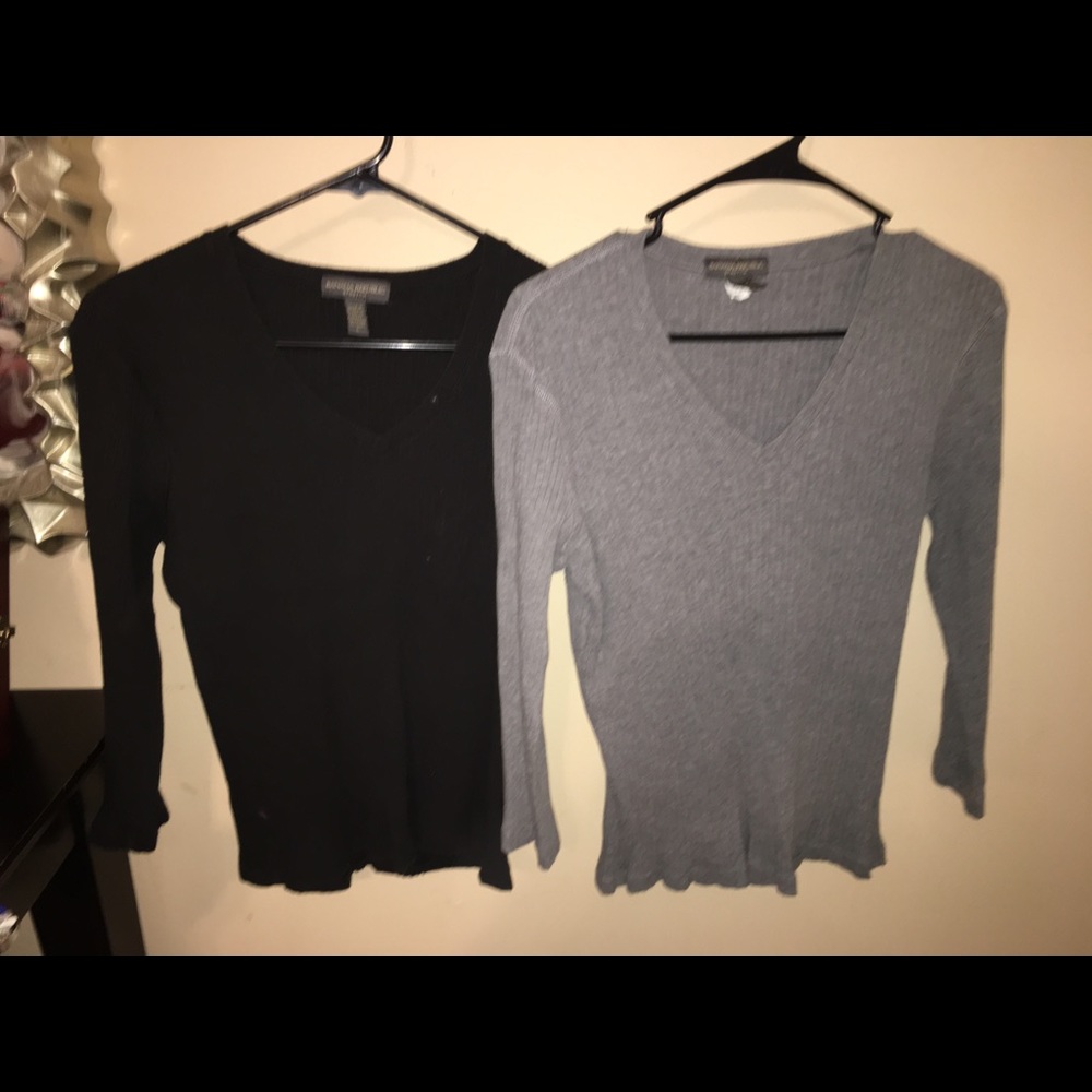 2 long sleeve shirts